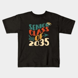 Senior Class of 2035 vintage Kids T-Shirt